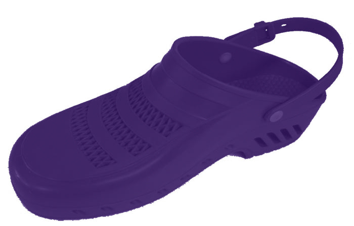 Socas violeta com orifícios e tira