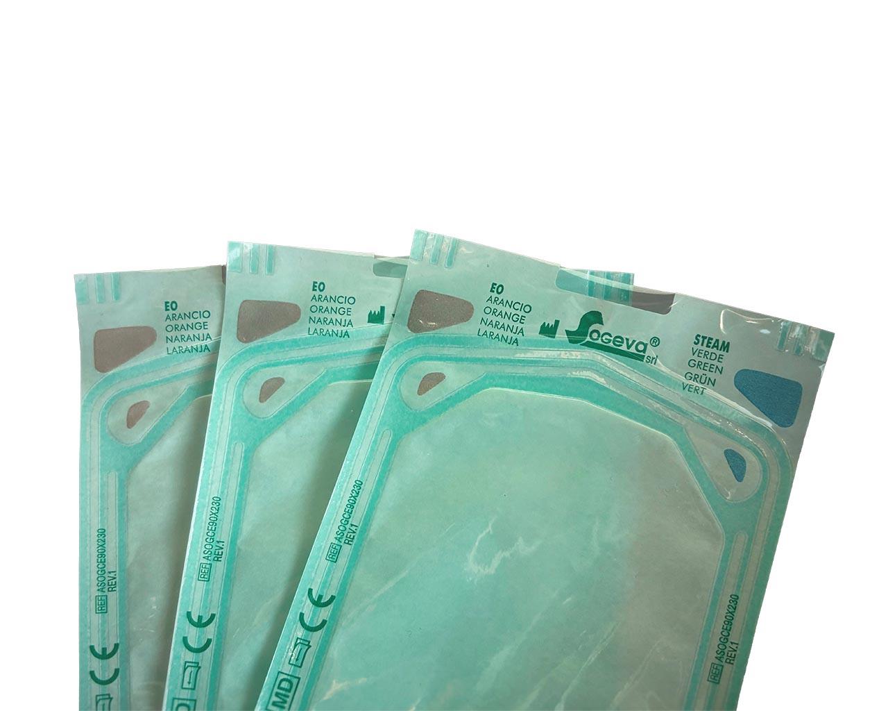 Bolsas autocolantes 70 × 230 mm - 200 bolsas