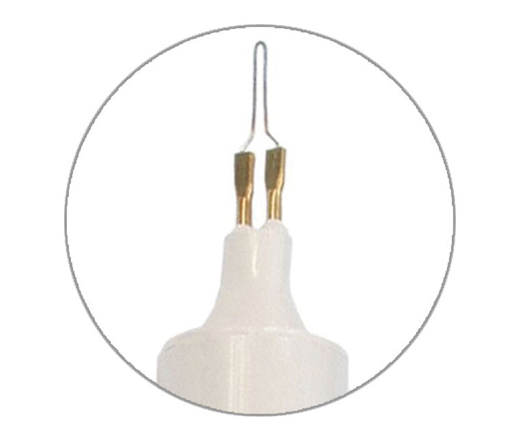 Cautério Ginecologico 1200ºC - Haste longa com ponta fina