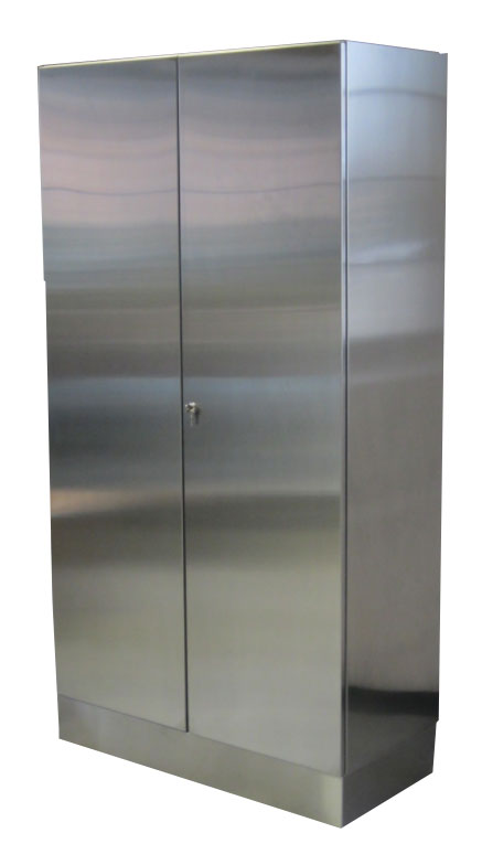 Armário 100% em aço inoxidável