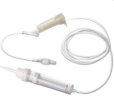 Tubo para terapias de infusão 150cm cono Luer Lock - 25 unidades em polybag