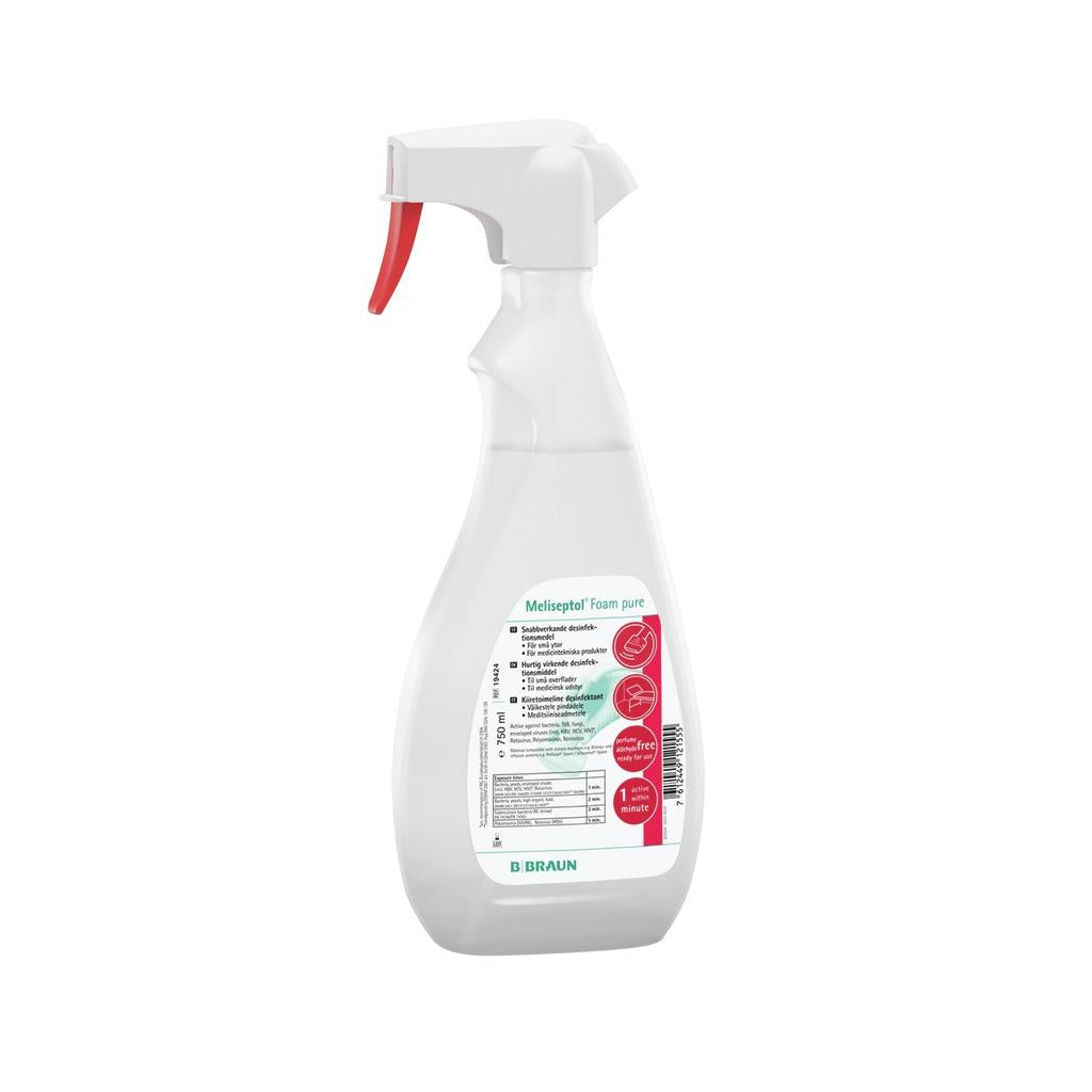 Meliseptol Foam Pure Desinfetante de superfícies em espuma 750 ml