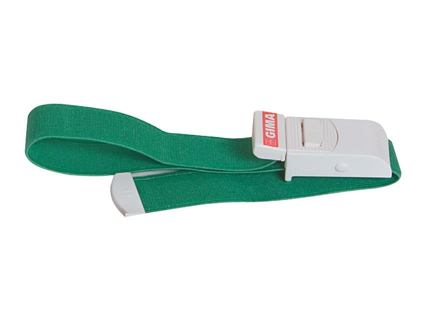 Garrote para fixação de veia Fast - verde