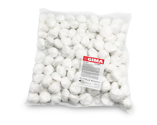 Tampões redondos de gaze em algodão - Ø 50 mm