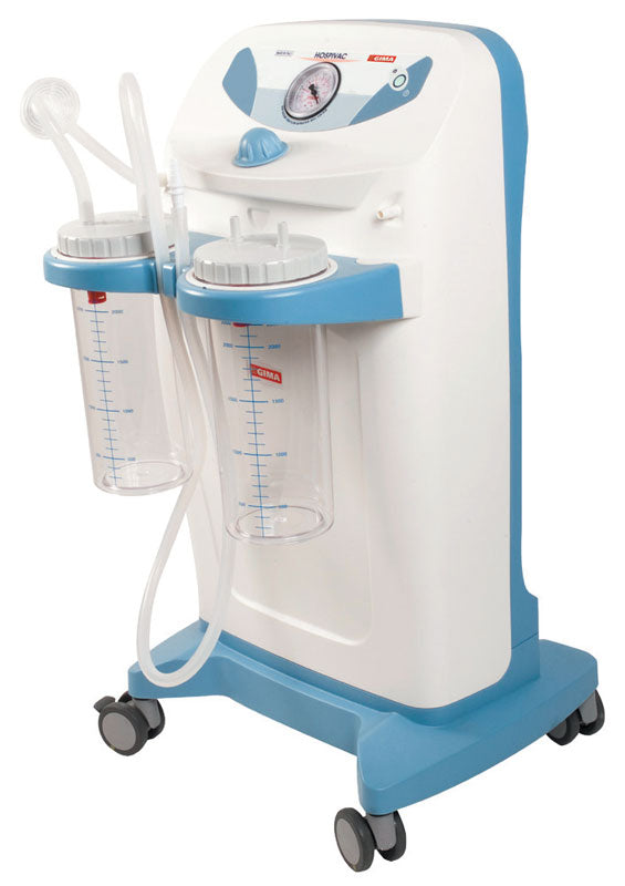 Aspirador cirúrgico Clinic Plus com 2 frascos de 4 litros - 60 lit/min