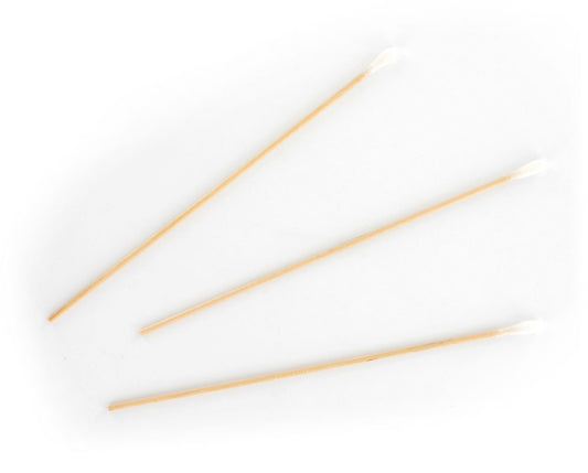 Tampões de algodão em madeira - Ø 1 cm × 15 cm
