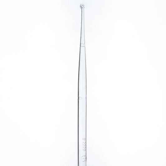 Curetas ouvido Microloop - trasparentes com iluminador e lente