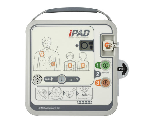 Desfibrilhador semiautomático i-PAD CU-SPR - IP66 altamente impermeável