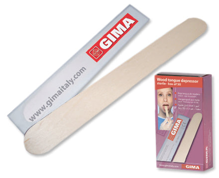 Abaixa-língua de madeira estéreis - 2000 peças