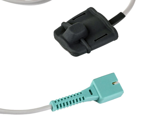 Sonda SpO2 em borracha adultos para monitores K12, K15 e oxímetro Oxy 110