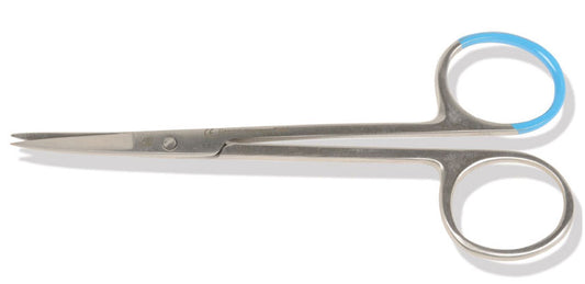 Tesoura descartável Iris de ponta curva - 11,5 cm