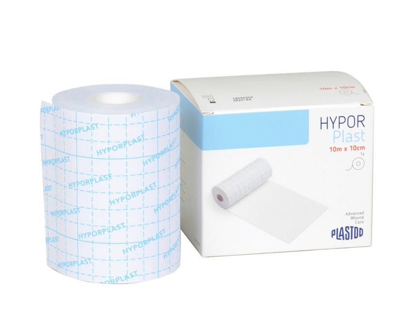 Ligadura adesiva extensível Hypor Plast - 10 m × 10 cm