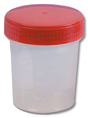 Frascos para urina 120 ml 50 unid. ISO8