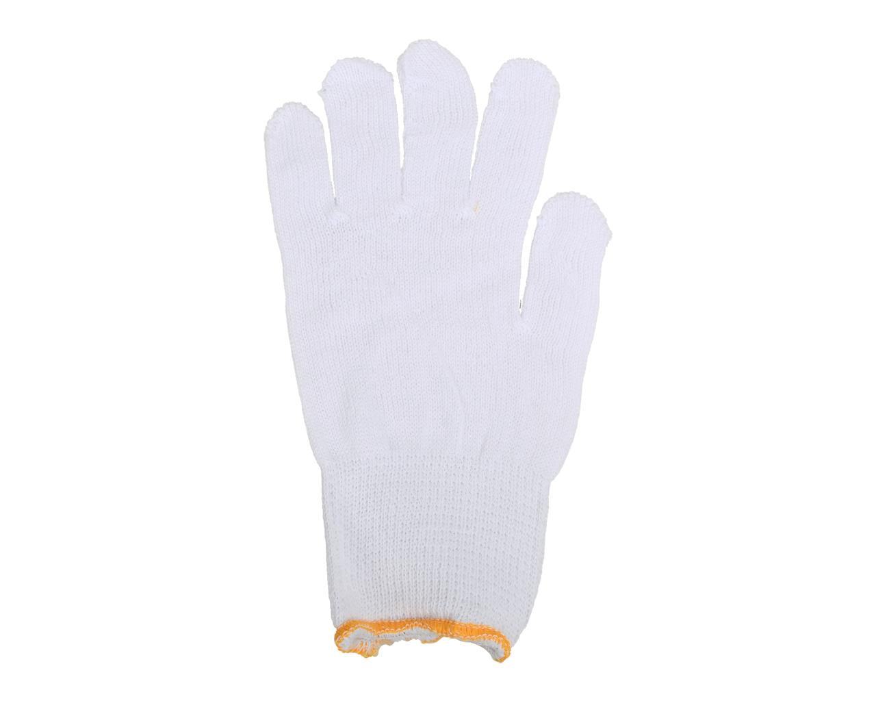 Luvas de algodão branco - Tamanho 8,5